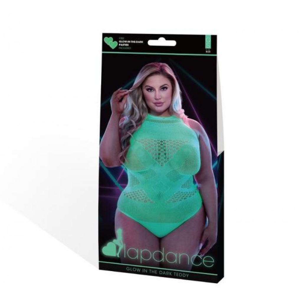 Lapdance Glow In The Dark Teddy - Sexy Lingerie