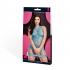 Lapdance Racerback Mini Dress - Blue O/S