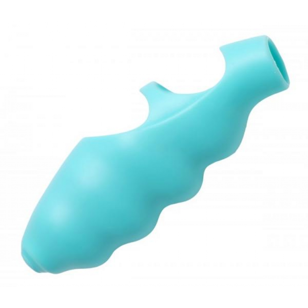 Finger Bang Her Teal Blue Finger Vibrator