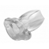 Gape Glory Clear Hollow Anal Plug - Large