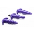 Frisky Thrill Trio Anal Plug Set - Purple