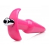 Frisky Thrilling Pink Smooth Vibrating Anal Plug