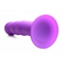 Squeeze-It Silexpan Phallic Dildo - Purple