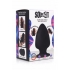 Squeeze-It Silexpan Anal Plug - Medium Black