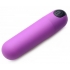 Bang! Vibrating Bullet with Remote Control - Purple