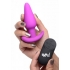 Bang! 21X Vibrating Silicone Butt Plug with Remote