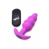 Bang! 21x Vibrating Silicone Swirl Butt Plug with Remote