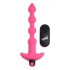 Bang! Vibrating Silicone Anal Beads with Remote Control - Pink