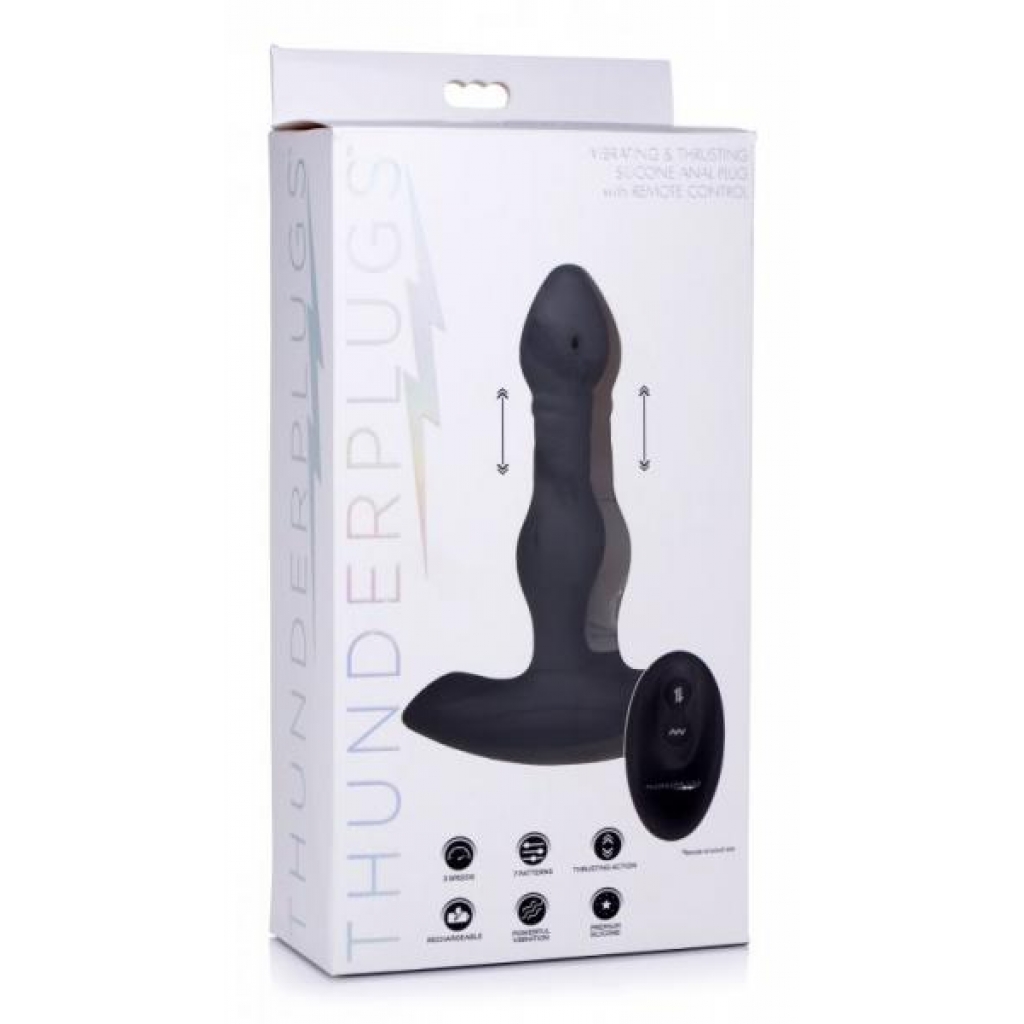 Thunder Plugs Vibrating & Thrusting Anal Plug