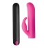 Bang! XL Bullet & Rabbit Silicone Sleeve - Pink