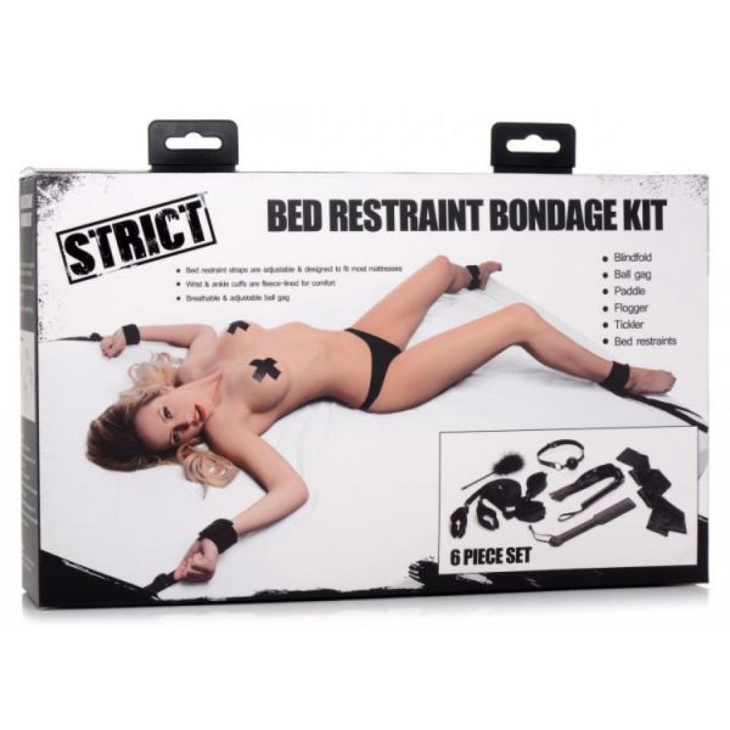 Strict Bed Restraint Bondage Kit