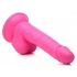 Pop 6.5in Dildo With Balls - Pink