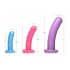 Strap U Triple Peg Dildo Set with Remote