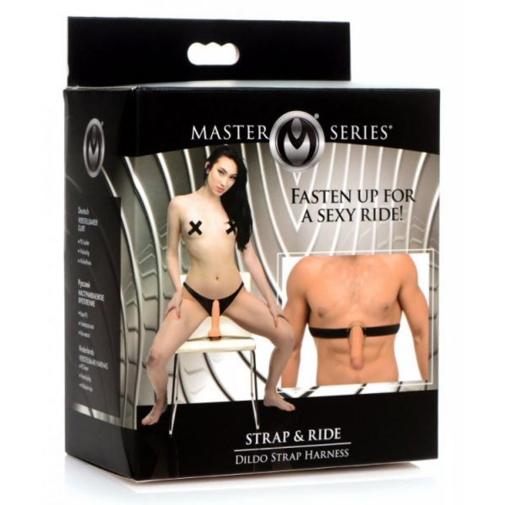 Master Series Strap & Ride Dildo Harness