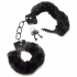 Master Series Cuffed In Fur Furry Handcuffs Black