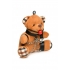 Master Series Gagged Teddy Bear Keychain