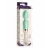 Prisms Vibra-glass 10x Turquoise Glass Wand - Dual End