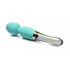 Prisms Vibra-glass 10x Turquoise Glass Wand - Dual End