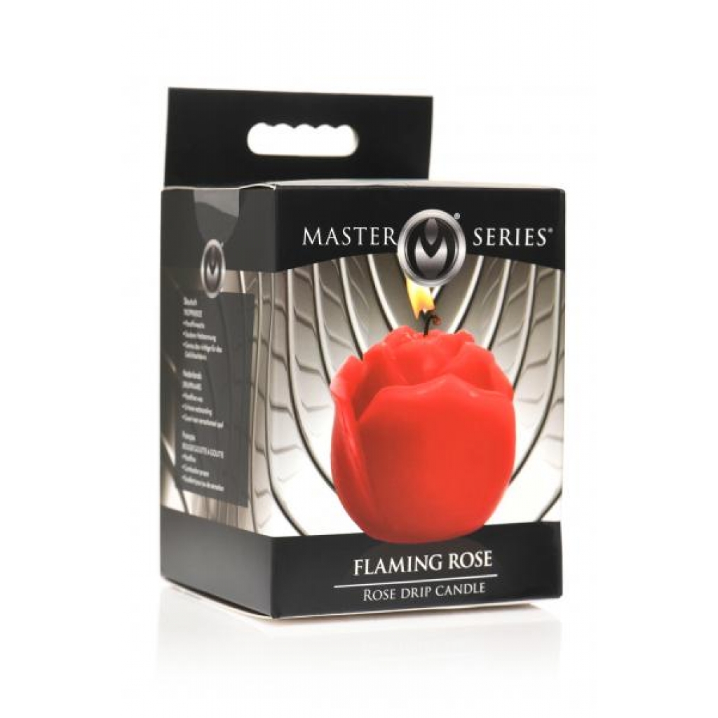 Master Series Flaming Rose Drip Candle