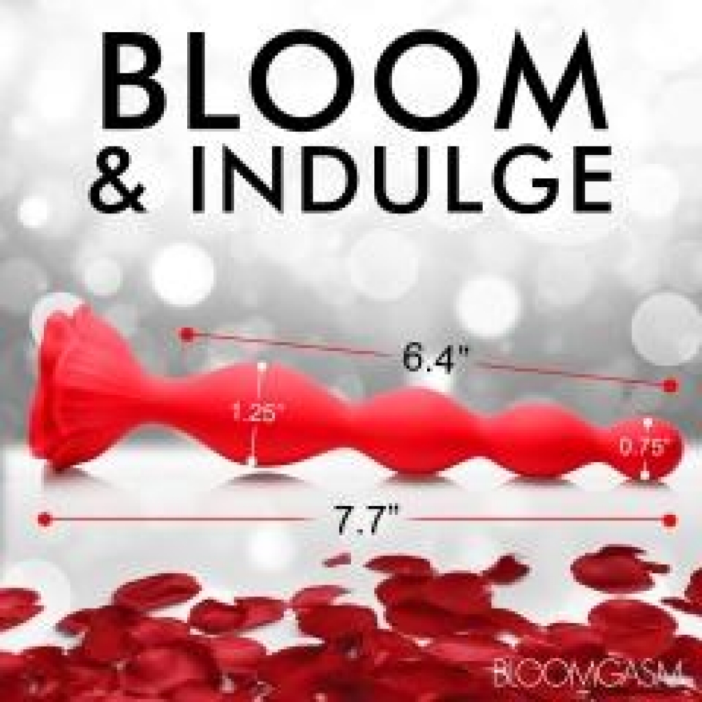 Bloomgasm Beaded Bloom 9x Rose Vibrator