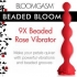 Bloomgasm Beaded Bloom 9x Rose Vibrator