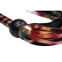 Rainbow Lambskin Leather Flogger - Vibrant Sensory Play