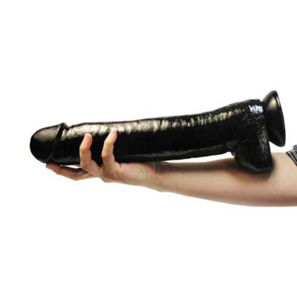 The Black Destroyer Huge 16.5 Inches Dildo - Ultimate Adventure