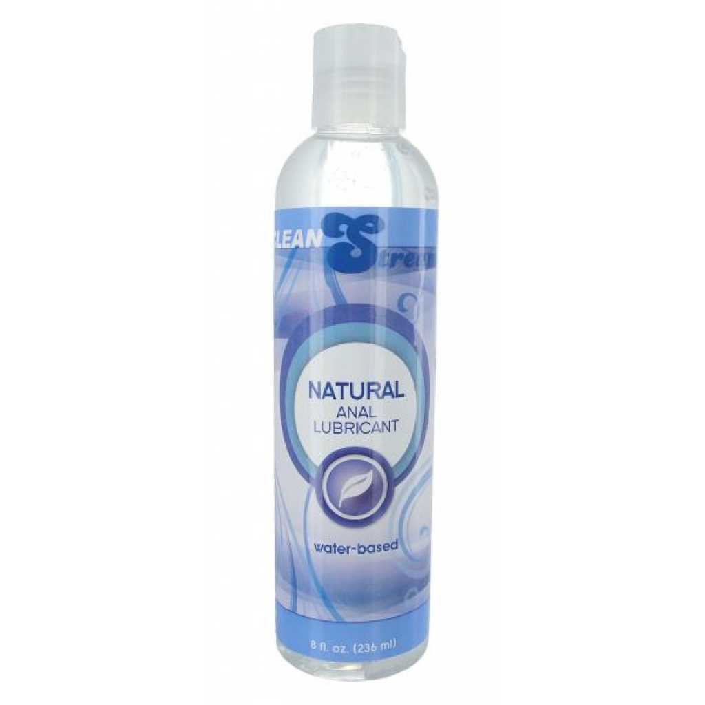 Clean Stream Natural Water Based Anal Lube - 8oz