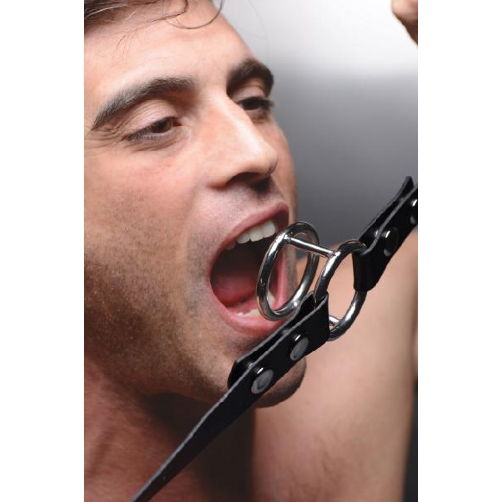 Strict Leather Deep Throat Gag - Indulge in Pleasure