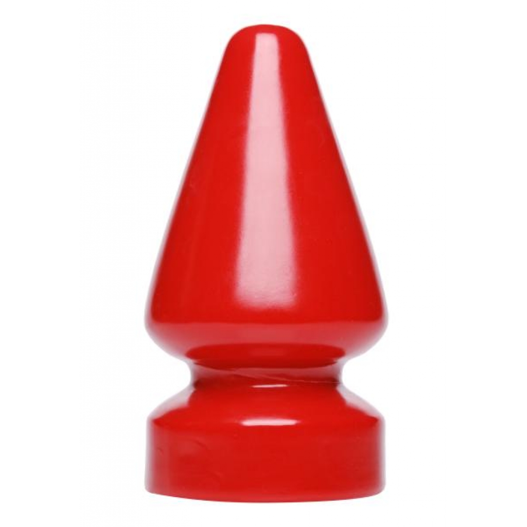 Anal Destructor Plug Large Red