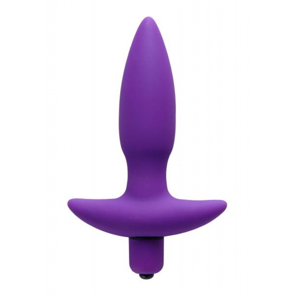 Aria Vibrating Silicone Anal Plug - Small