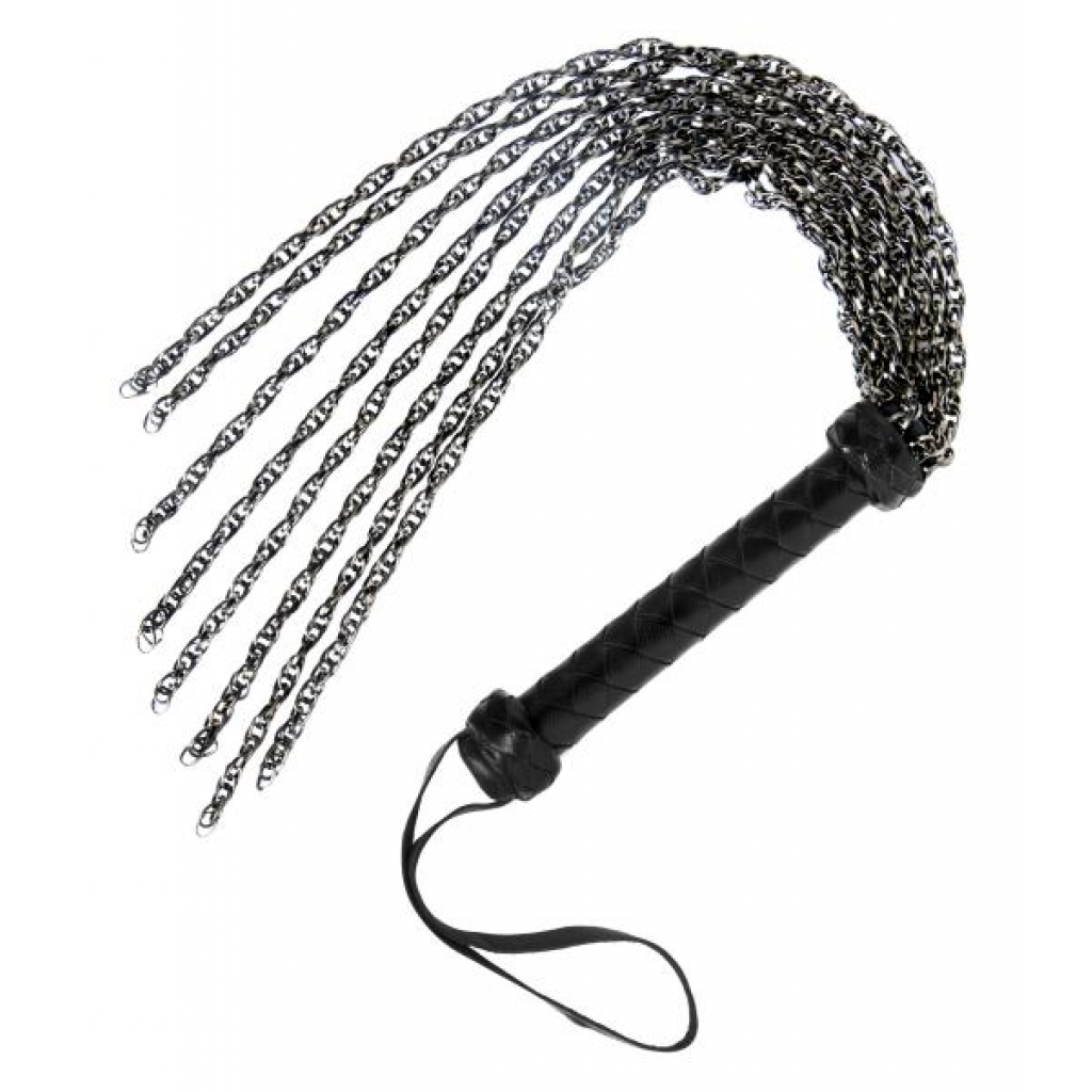 Gunmetal Chain Flogger - Smoke