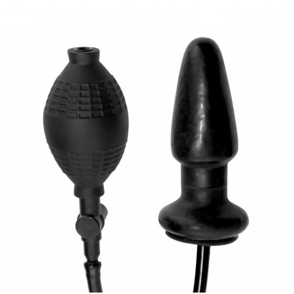 Expand Inflatable Anal Plug - Black