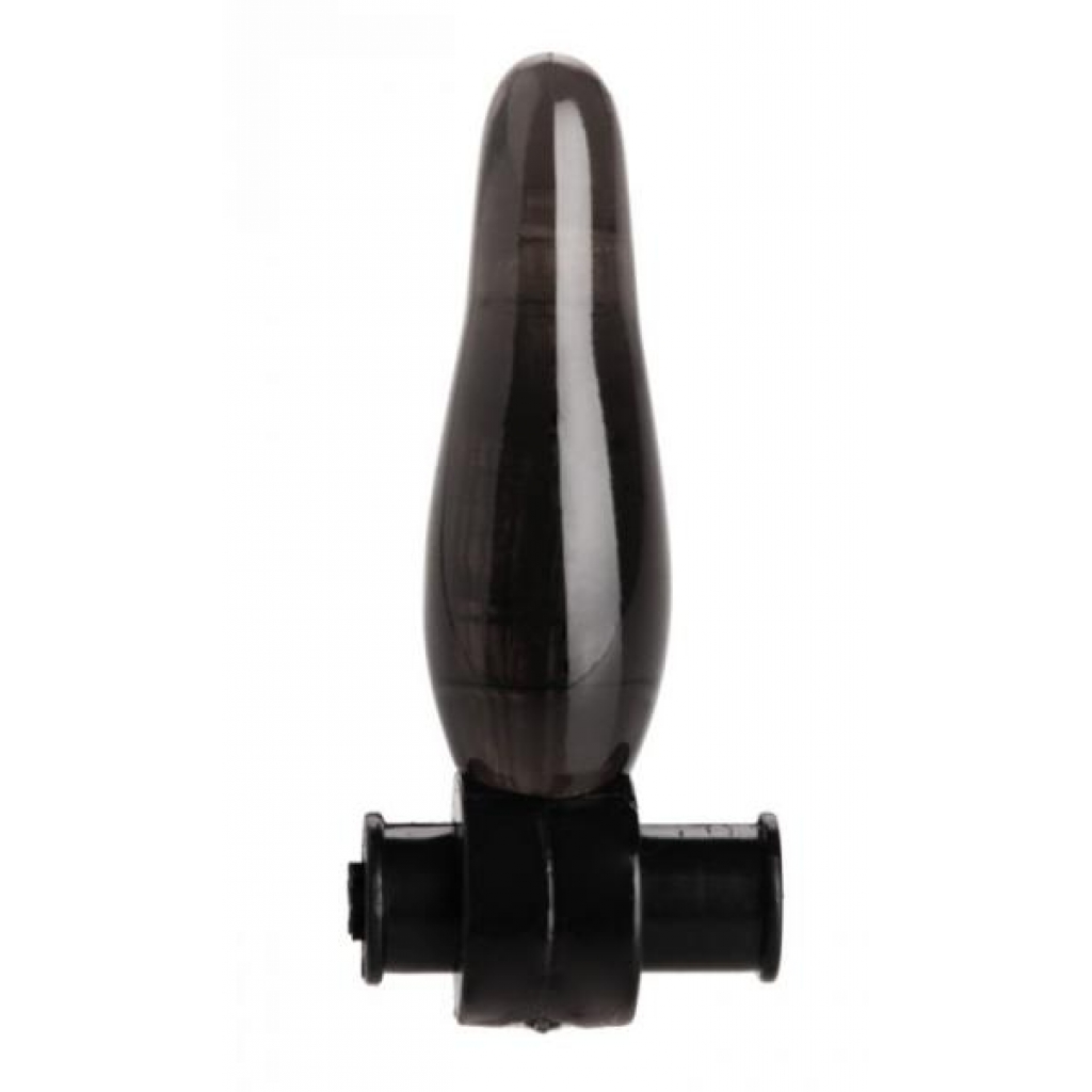 Vibrating Bum Tickler Mini Anal Plug Black