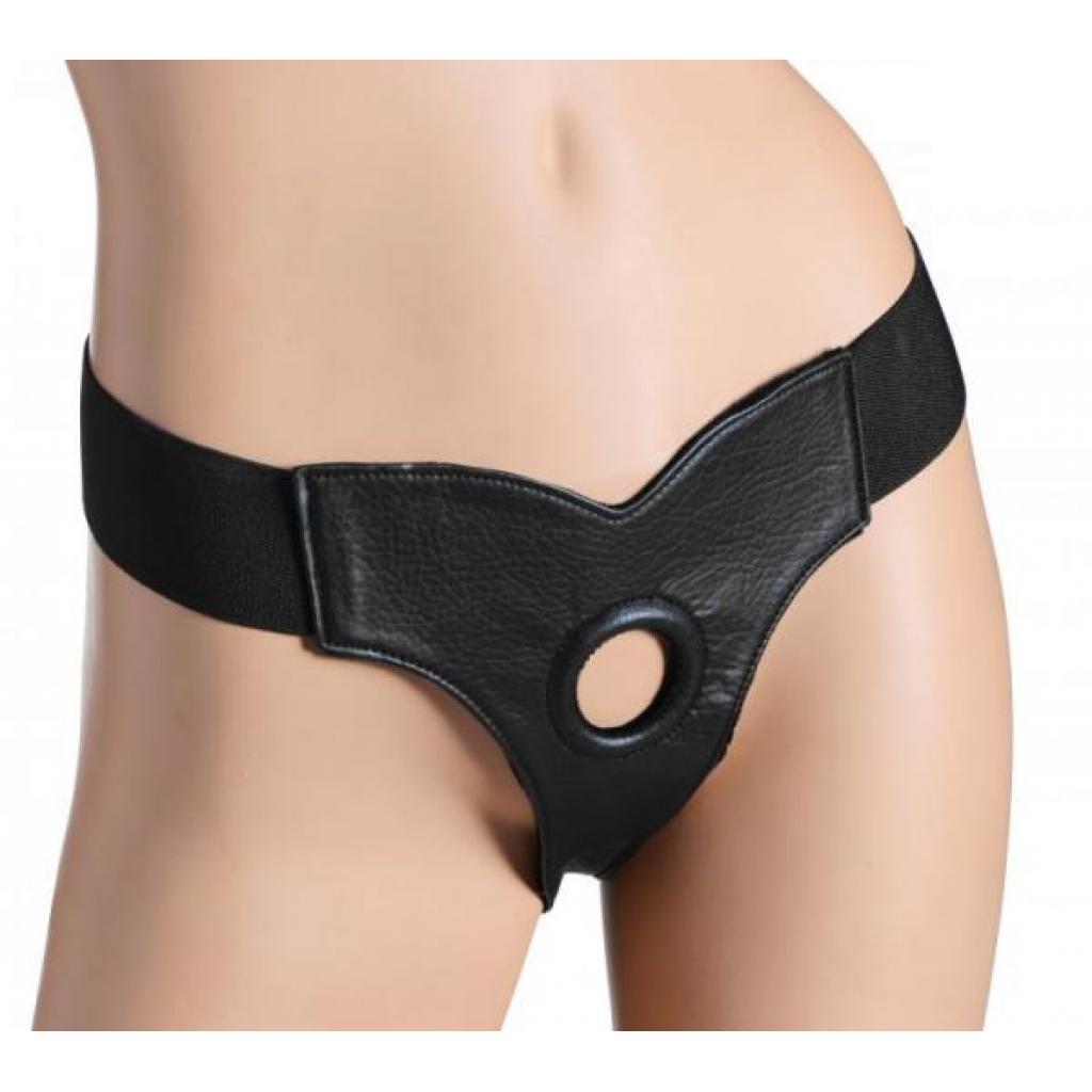 Bella Velvet Lined Elastic Strap-On Harness