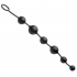 Serpent 6 Silicone Beads Of Pleasure - Black