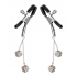 Ornament Adjustable Nipple Clamps with Jewel Accents