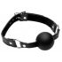 Strict XL 2 Inches Silicone Ball Gag - Black O/S