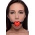 Heart Beat Silicone Heart Shaped Mouth Gag