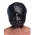 Ultimate BDSM Hood with Removable Muzzle - Black