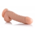 The Forearm 12 Inch Dildo with Suction Base - Beige