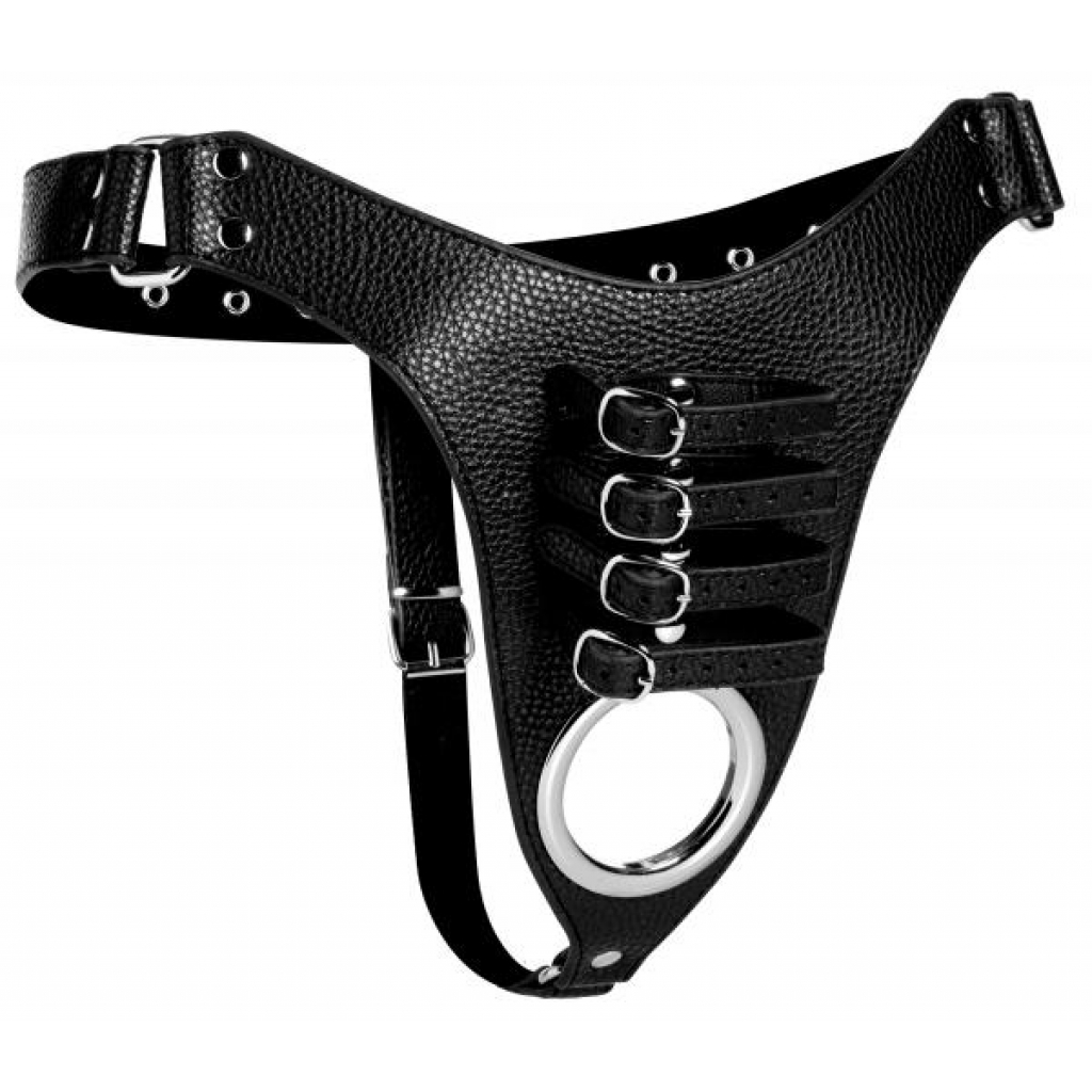 Strict Male Chastity Harness