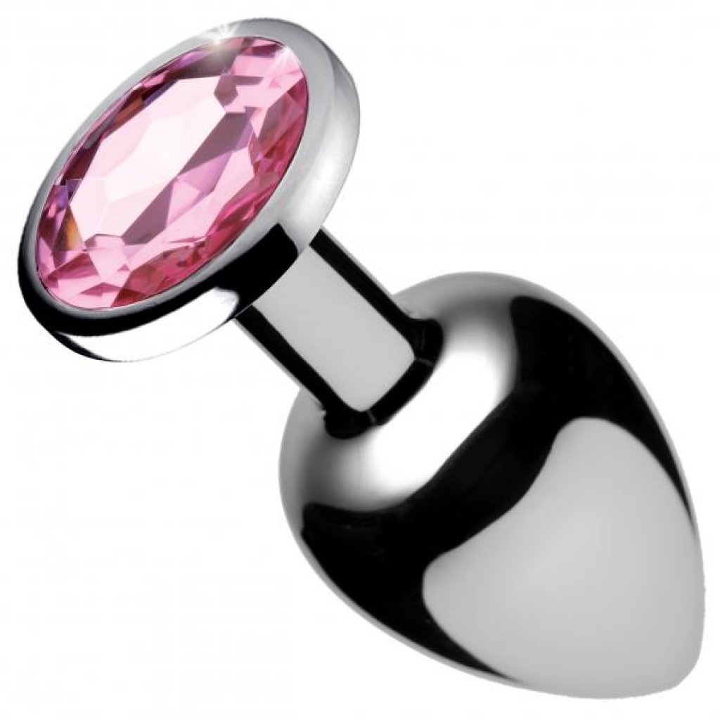 Booty Sparks Pink Gem Anal Plug - Small