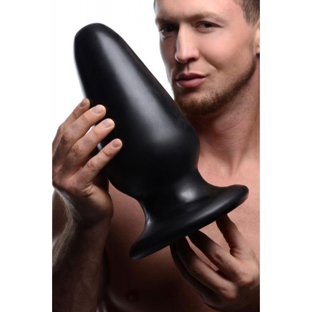 Gigantor XXXL Tapered Butt Plug - Black