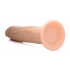 Kinetic Thumping 7X Remote Control Dildo - Beige Large