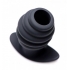 Hive Ass Tunnel Silicone Ribbed Hollow Anal Plug - Medium