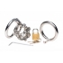 Bolted Stainless Steel Chastity Cage with Spikes