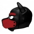 Spike Neoprene Puppy Hood Red O/S