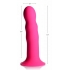 Squeeze-It Squeezable Wavy Dildo in Pink