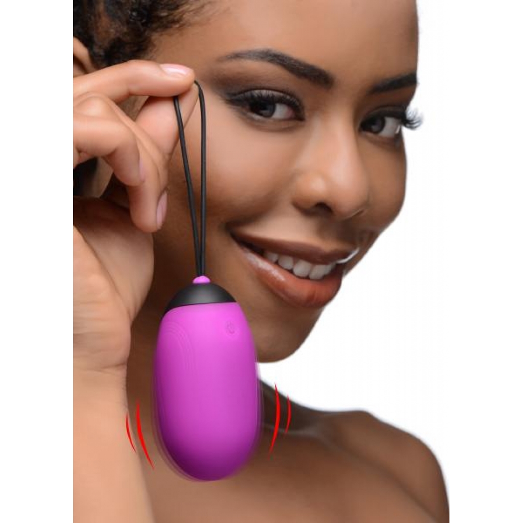 Bang XL Silicone Vibrating Egg Purple